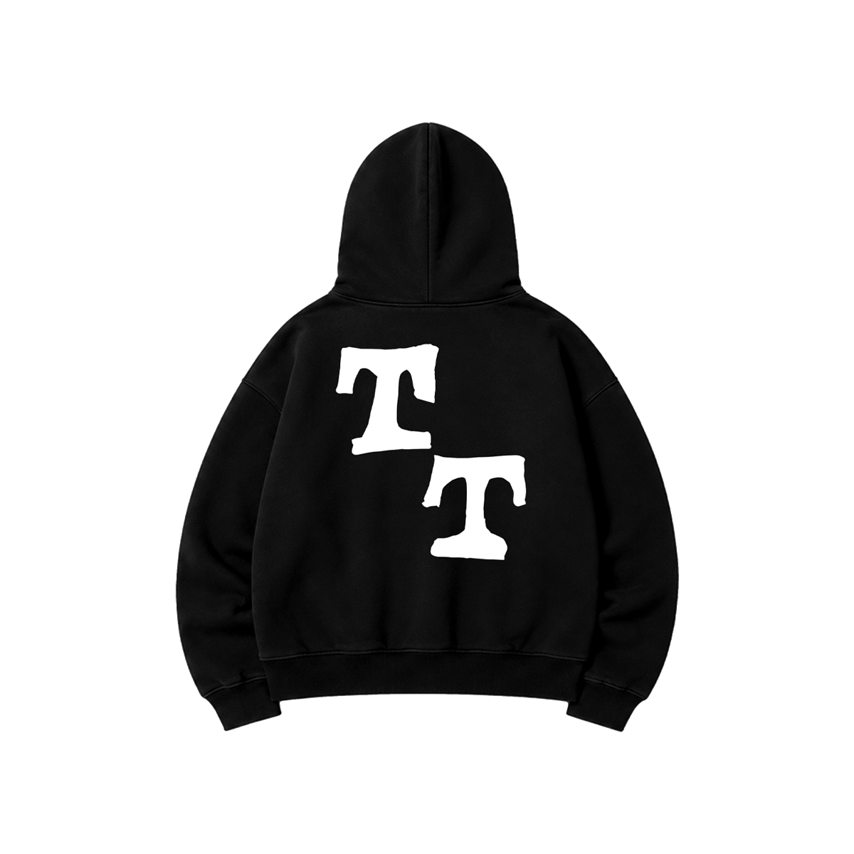 RIOTT CLASSIC BLACK HOODIE
