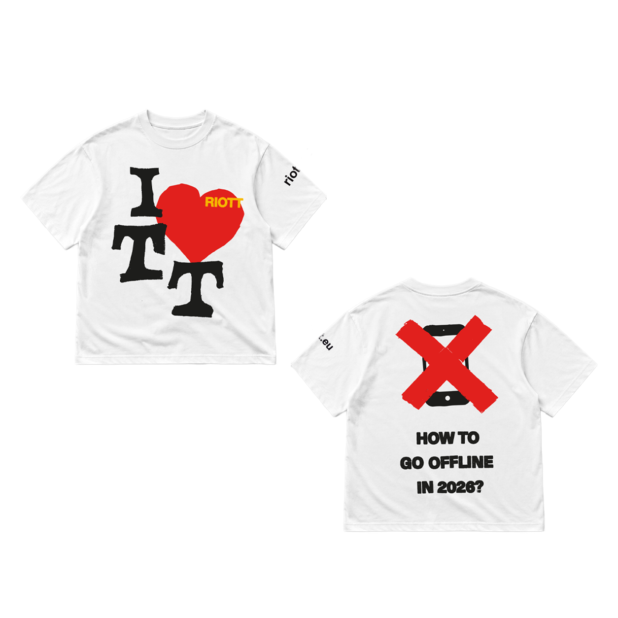 I ❤️ TT WHITE TEE